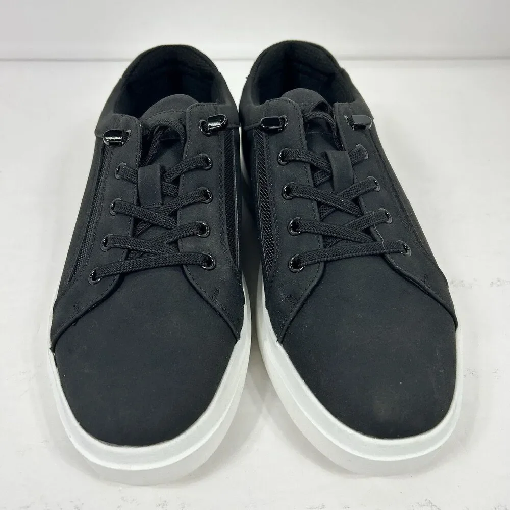 Studio Infinite Shoes Men's 7 Miguel II Black Low Top Oxford Casual Cushioned